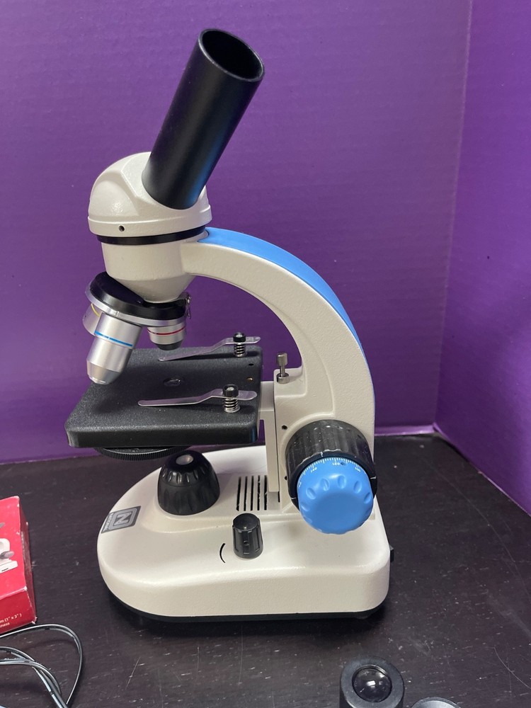 Bonus Pak National SS-110 Microscope - Lab, Science, Biological, Student, Tested