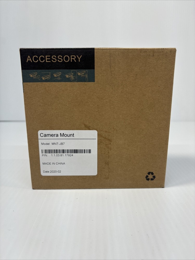 🔹 MNT-JB7 IC Real Time Camera Junction Box – New