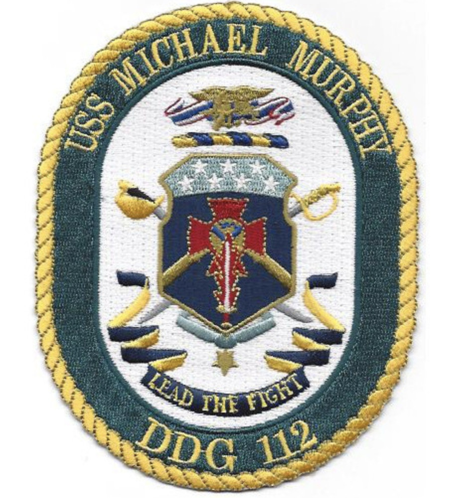 5" NAVY USS MICHAEL MURPHY DDG-112 EMBROIDERED PATCH