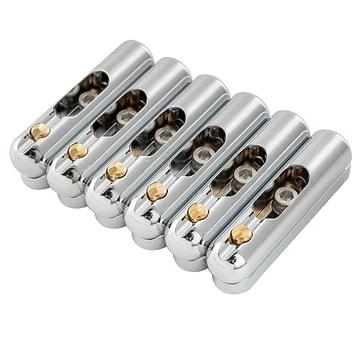 Ultra Full Solid Brass Non-tremolo Bridge Individual Single String Bridge