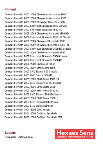 Customizable All Lights On Module for 2003-2007 Chevy Silverado & Sierra