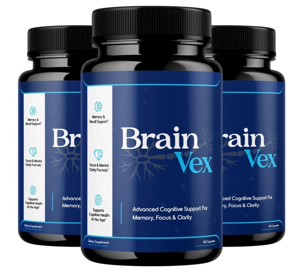 Brainvex, Brain Vex Advanced Formula Brain & Memory Support Supplement 180CT