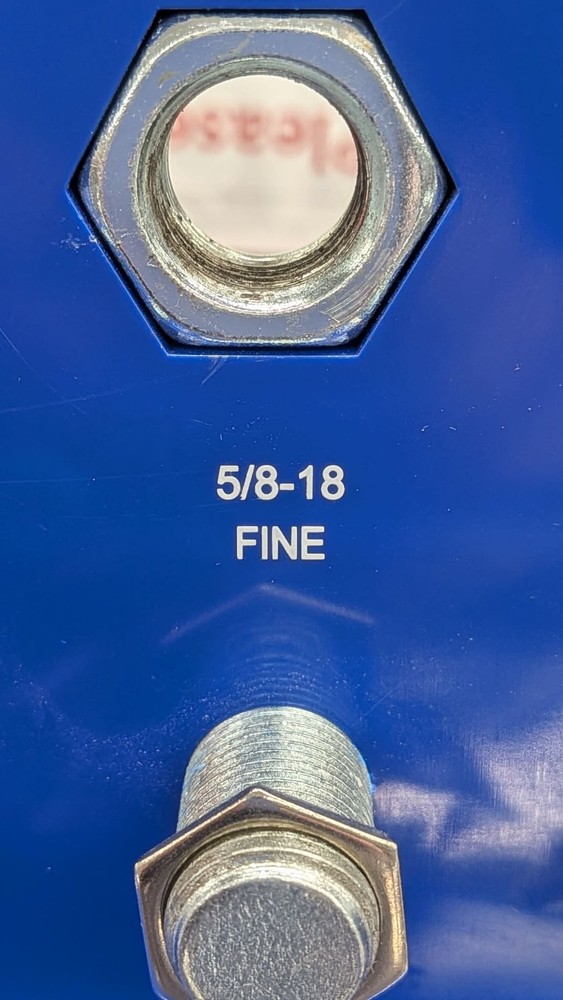 5/8"-18 Fine Thread Nut 2mm thin - 3 oz