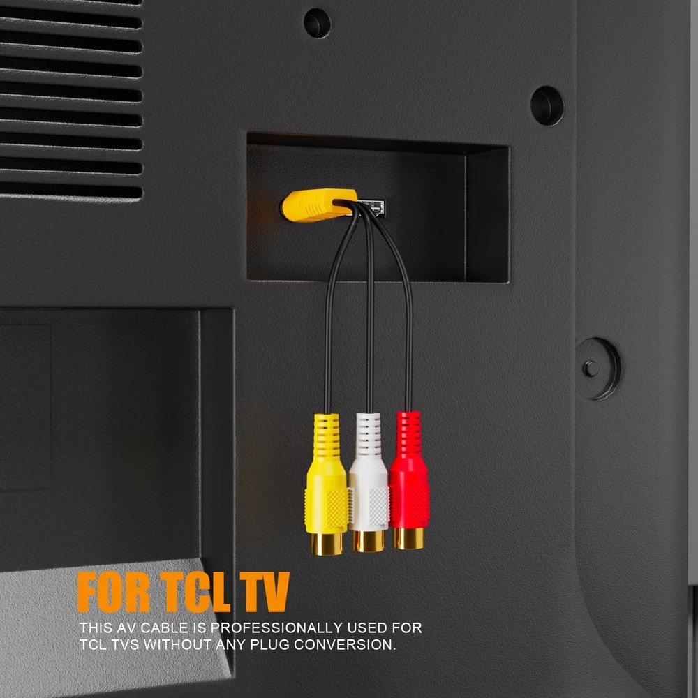 PANPEO AV Adapter, Video Component Adapter Cable Replacement for TCL TV,...