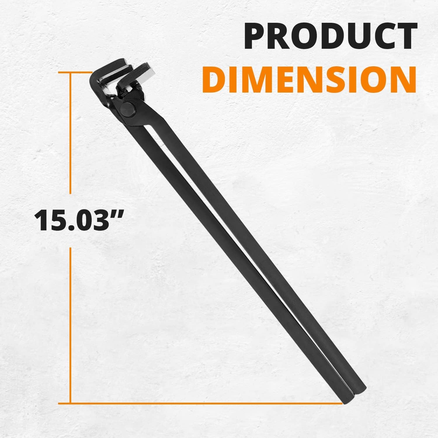 Blacksmith Railroad Spike Tongs for Holding Railroad Spikes RR Spike Head Tongs