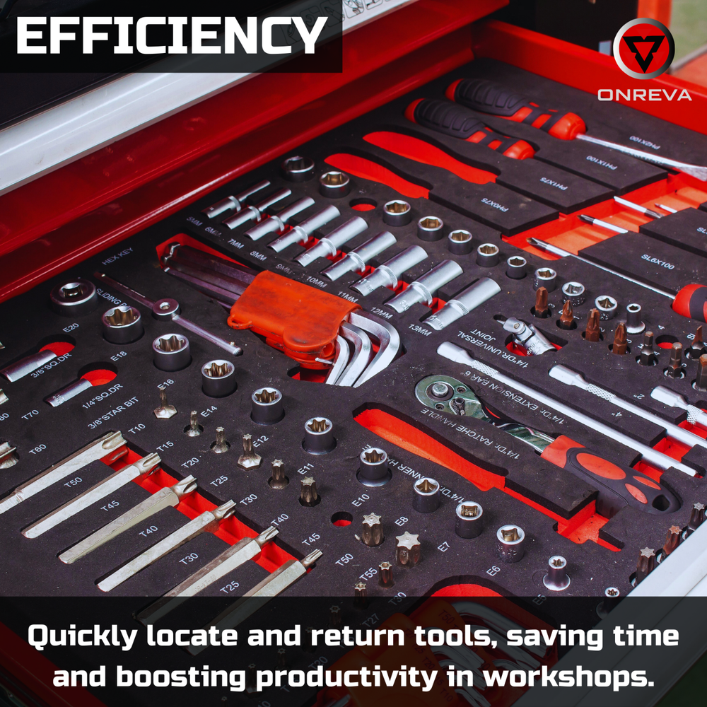 Tool Box Foam Inserts for Cases Polyethylene Foam Sheets Toolbox Foam Organizer