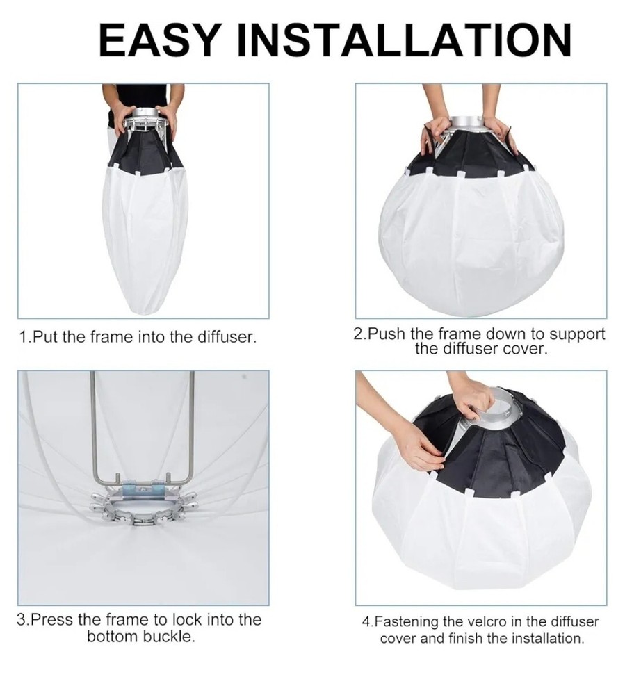 GODOX Softbox Lantern Softbox CS-65D 65cm Bowens Mount Softbox Soft Light...