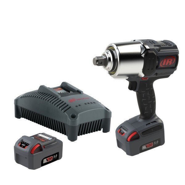 Ingersoll Rand W8171-K2 20v 3/4" Drive 2000 ft-lb Cordless Impact 2 Batteries