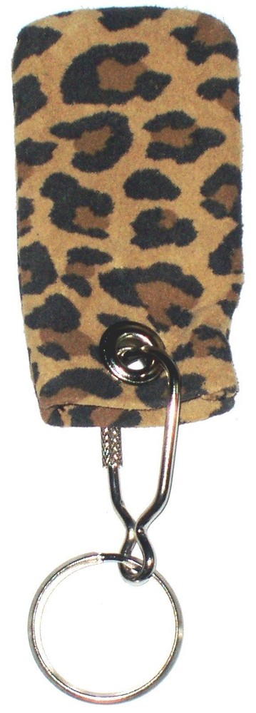 LEOPARD Supple Leather Remote Cover For OEM Viper Clifford Python Avital LARGE