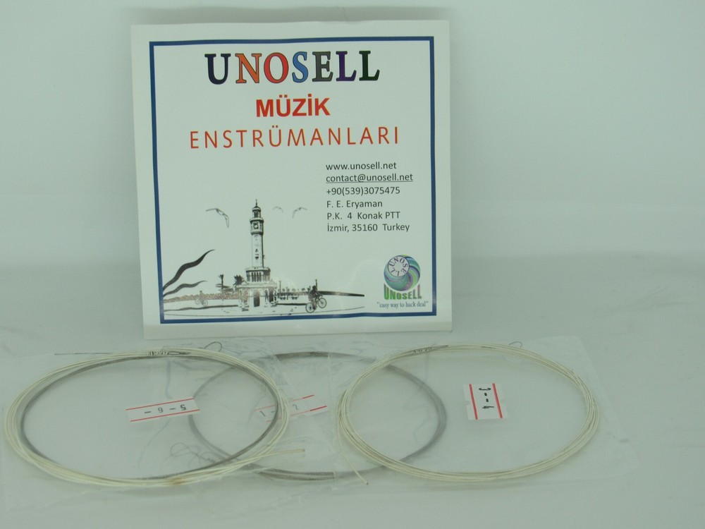 Strings Set For Turkish String Instrument Yayli Tanbur