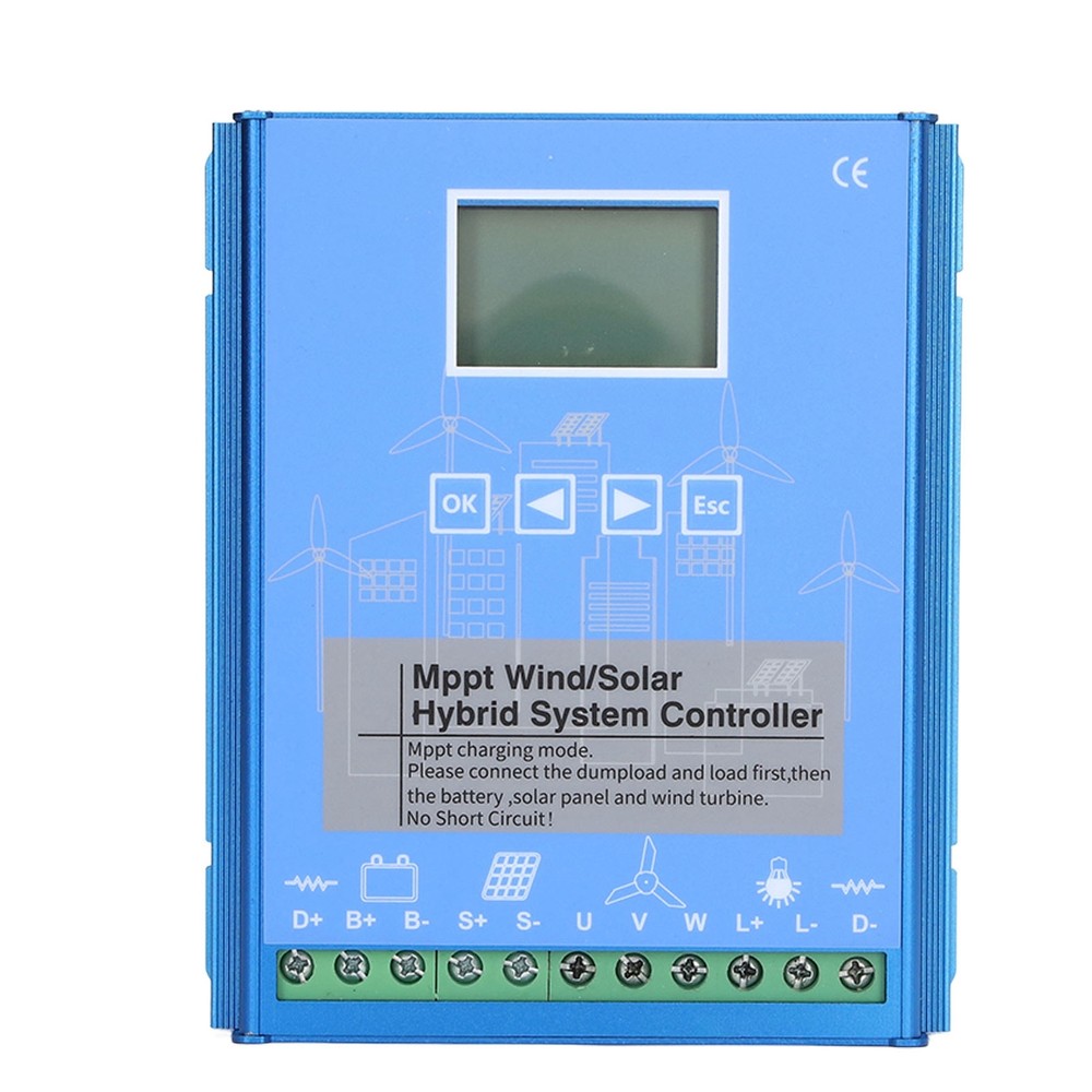 24V 48V MPPT Wind Solar Controller Universal LCD Energy Controller
