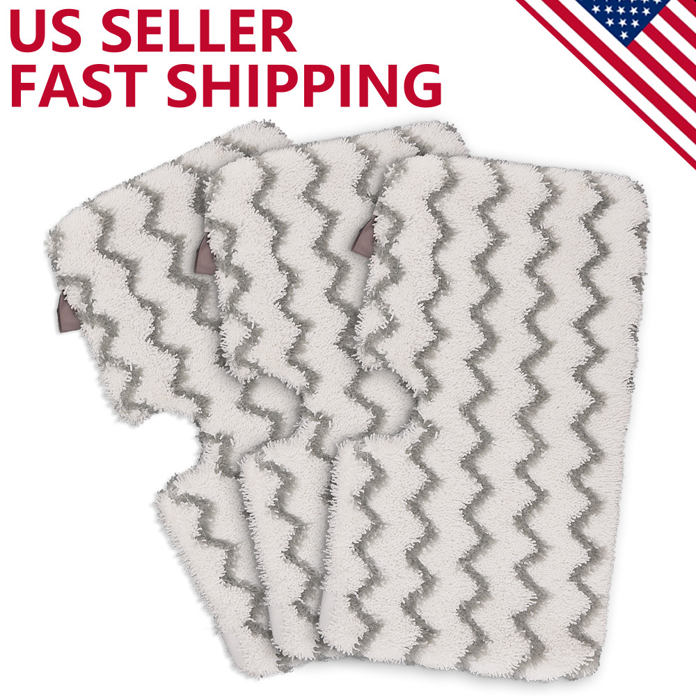 3Pack Washable Compatible Pads For Shark Steam Pocket Mop Pad S3501, S3550,S3601