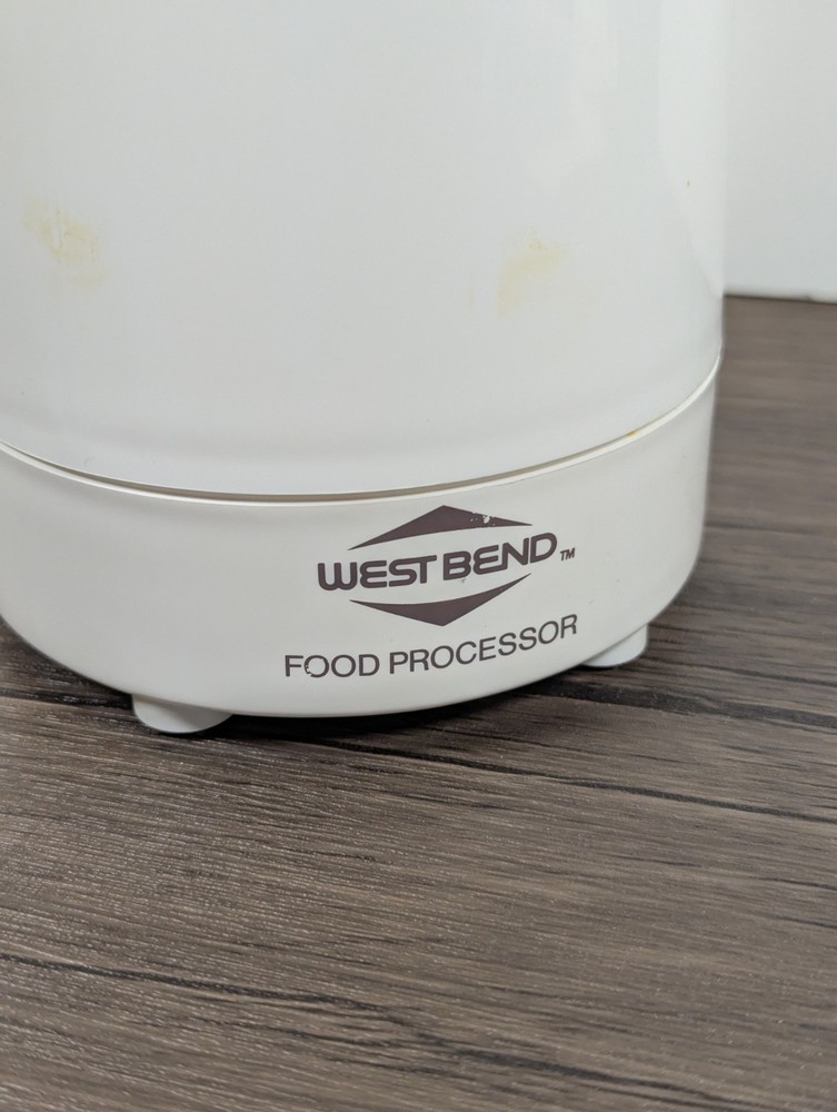 West Bend Food Processor Motor Base Working For Model 6491 Replacement Part