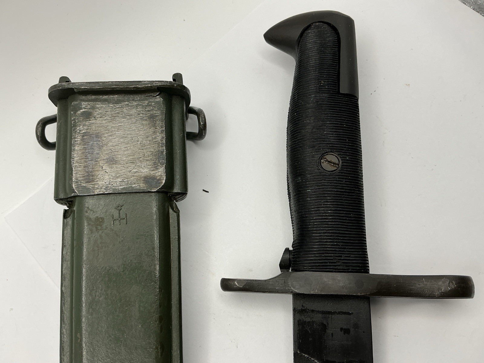 Taiwanese M1 Bayonet & Scabbard made for US supplied M1 Garands (excellent cond)