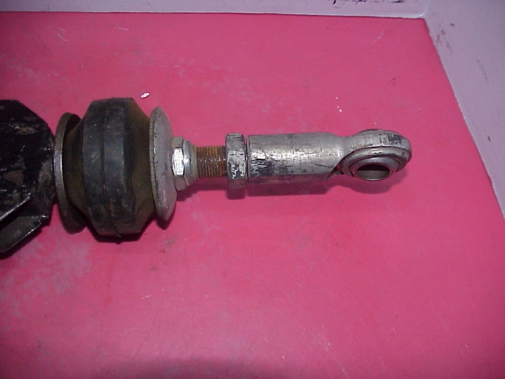 Black Torque Link Pull Bar with 1 Bisquits Late Model Modified