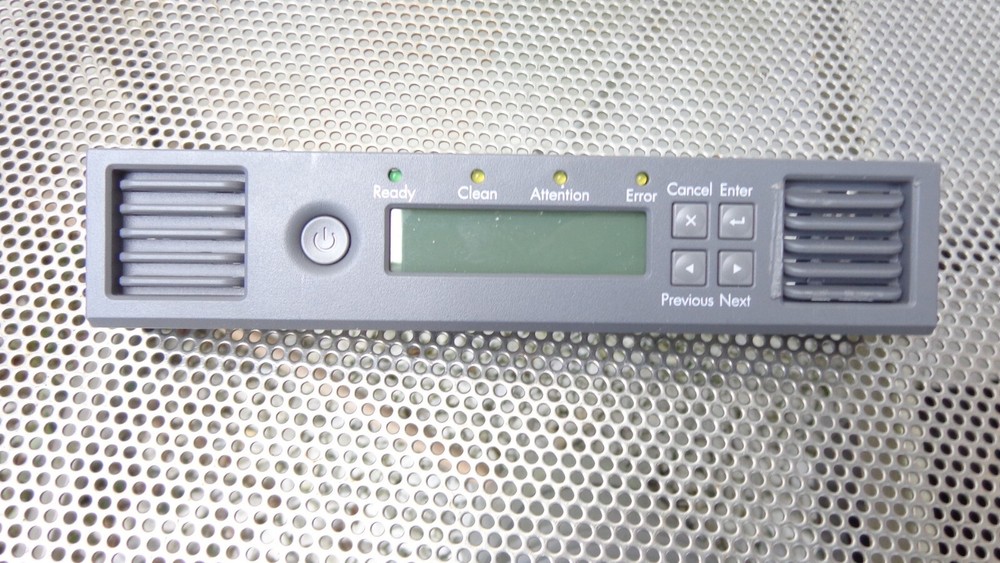 HP Storageworks G2 LTO 1/8 Autoloader Front Panel Bezel LCD Display Assembly