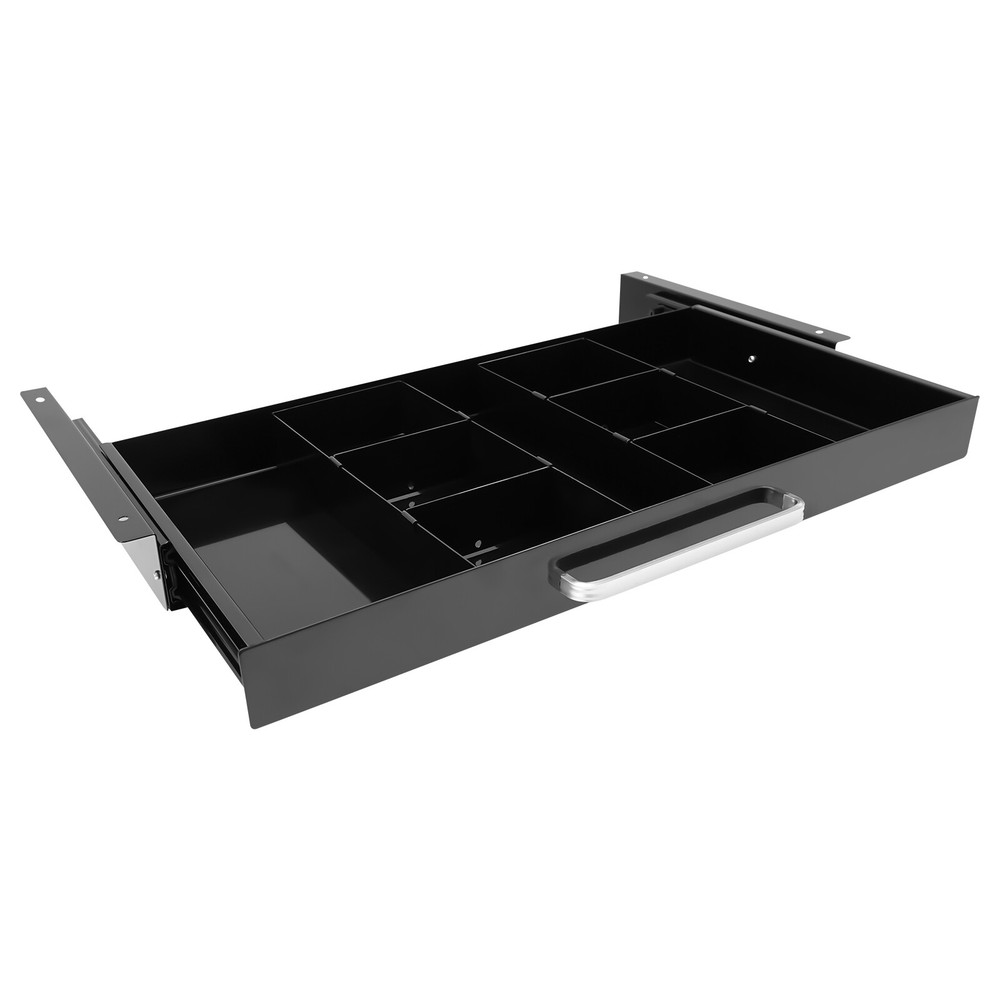21.5” Under Desk Sliding Pull-Out Drawer – Smooth Storage Organizer