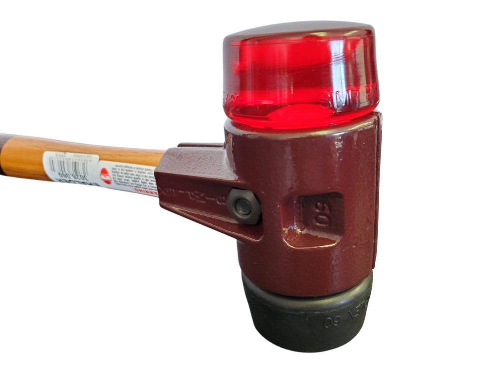 Halder - Simplex Mallet w/ Cast Iron Housing - Composite Rubber and Plastic Face