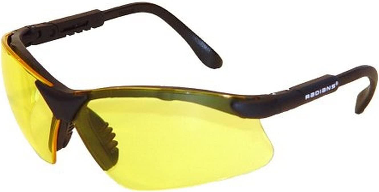 Radians Revelation Protective Shooting Glasses (Amber Yellow Lens/Black...