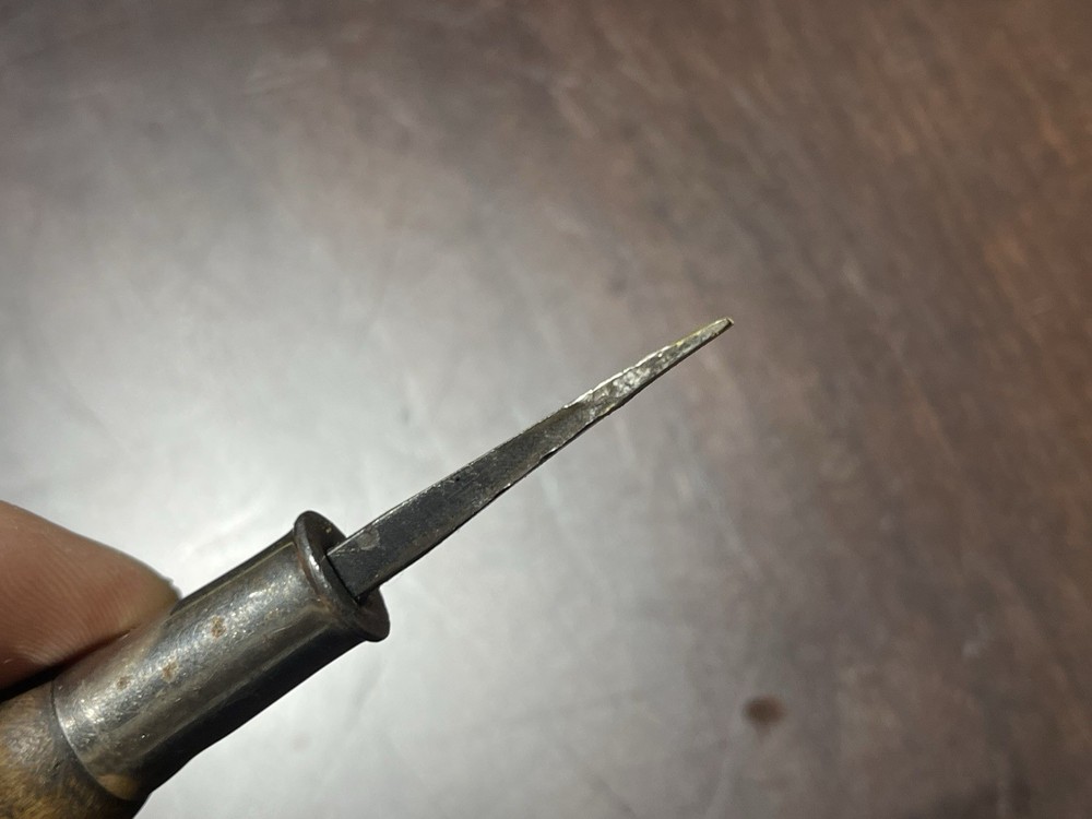Vintage Mac H2 Wood Handle Screw Driver