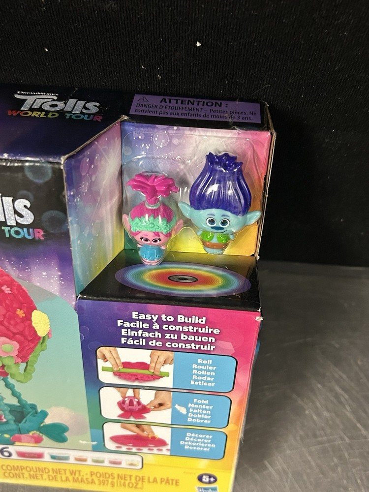 Play-Doh Builder Troll Salon Model Kit New