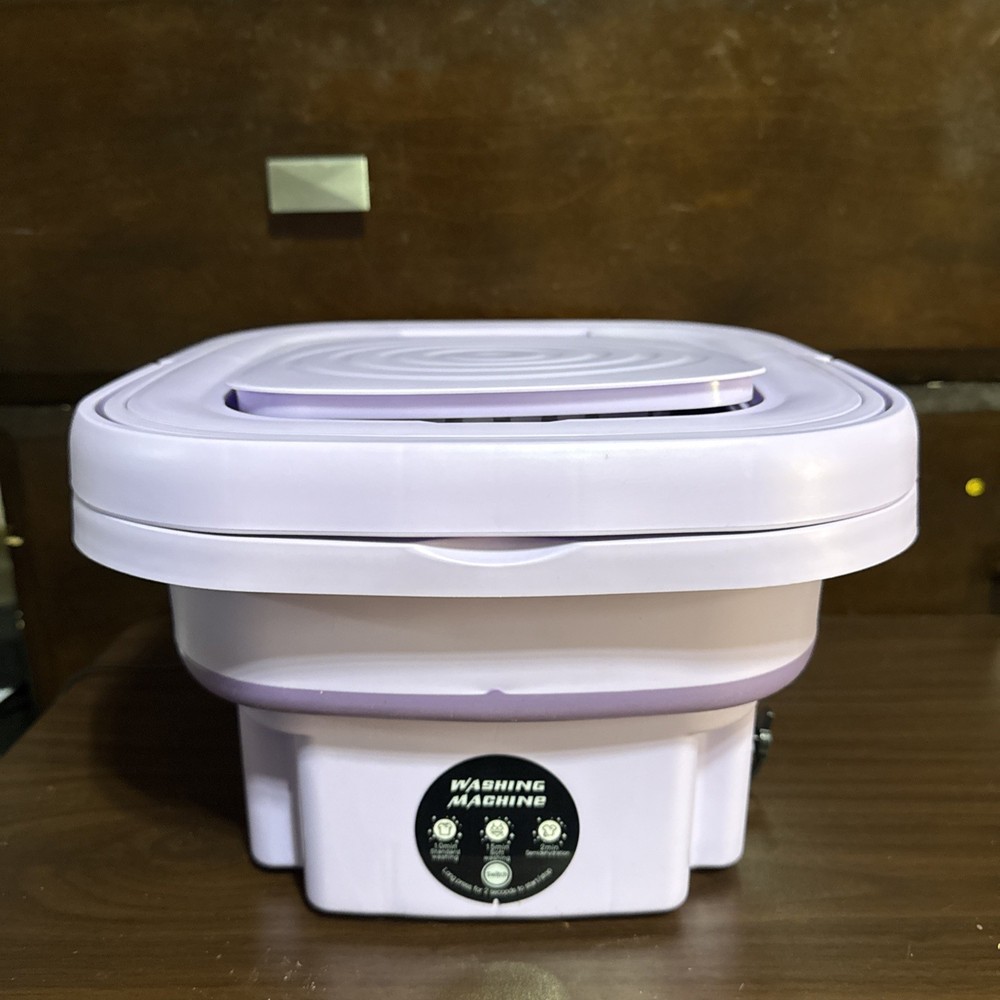 Mini Washing Machine 11L Folding Portable Sterilization Drying Laundry Machines