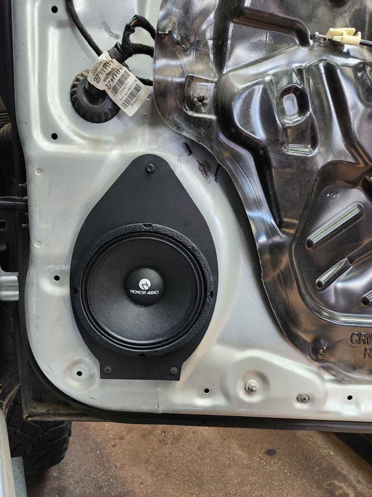 Chevy GMC 2014-2026 6.5" Speaker adapters fit Apocalypse Pride PRV Orion wide