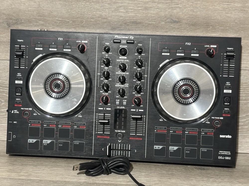 Pioneer DDJ-SB2 USB 2-Channel Serato Performance DJ Mixing Controller System
