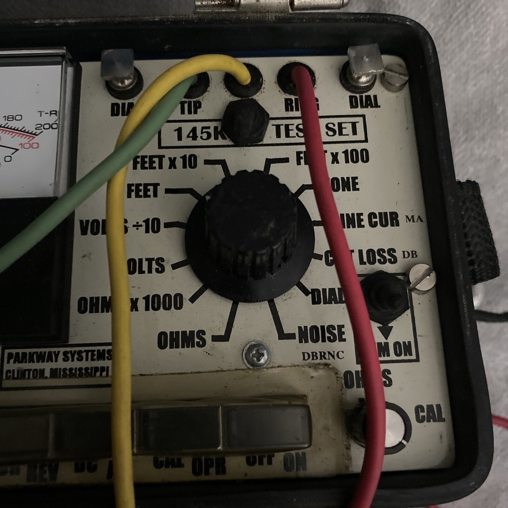 Vintage Subscriber Loop Test Set Model 145KC Manf. By Parkway System Engineering