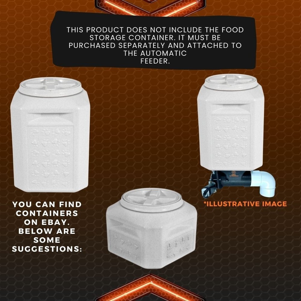 Chicken & Turkey Automatic Feeder – Dispenser System for Multiple Birds