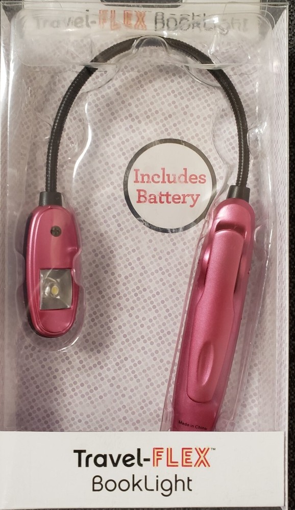 New Travel-FLEX Booklight W/battery