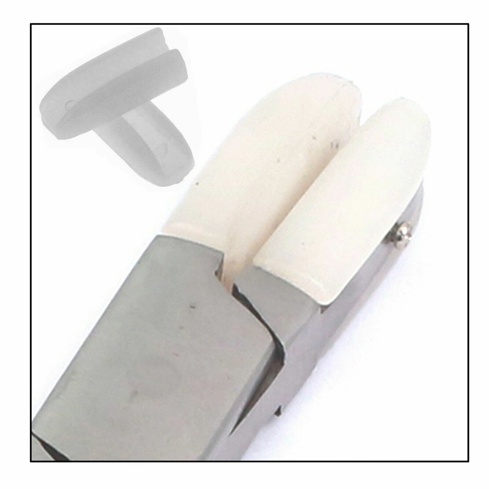 NYLON JAW REPLACEMENT TIPS FOR PLIERS FLAT NOSE PLASTIC JAWS