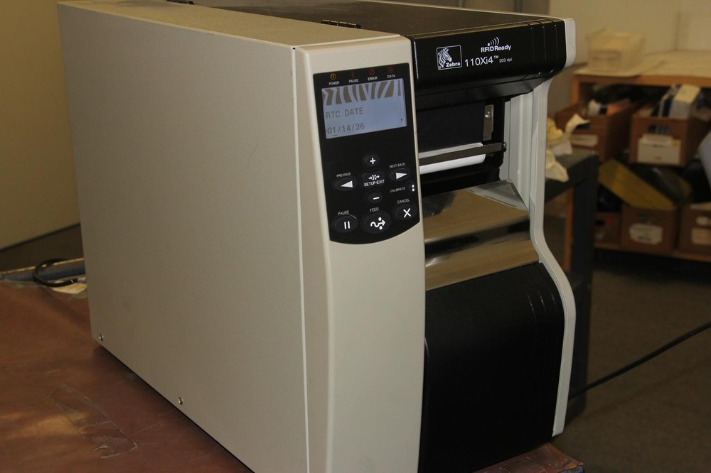 ZEBRA TECHNOLOGIES 110XI4 203dpi Network Thermal Label Printer