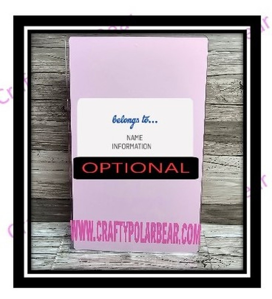 Luggage Tag Dodgers ITFDB Themed Design w/Strap Loop Handmade
