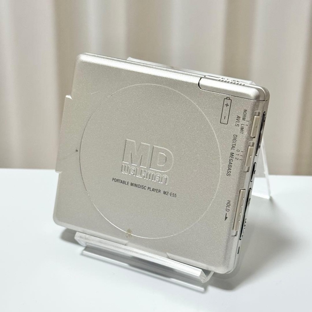 SONY MD WALKMAN Portable MD Player MZ-E55 Operation confirmed