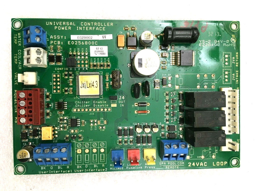 JANDY E0256902W Universal Controller Power Interface E0256800C LXi4.3 used #P416