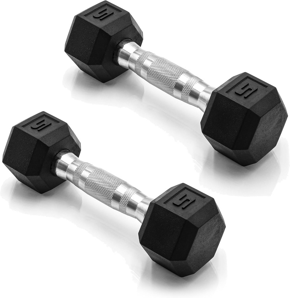 Barbell Coated Dumbbell Weight | Multiple Options Pairs & Sets