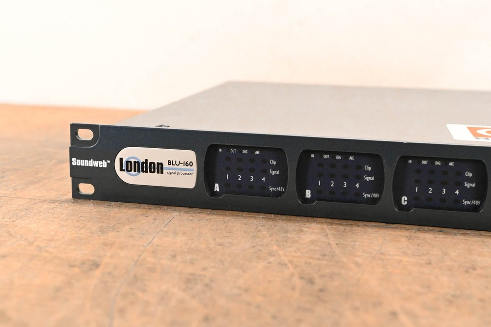 BSS London BLU-160 Networked Signal Processor CG01S8T