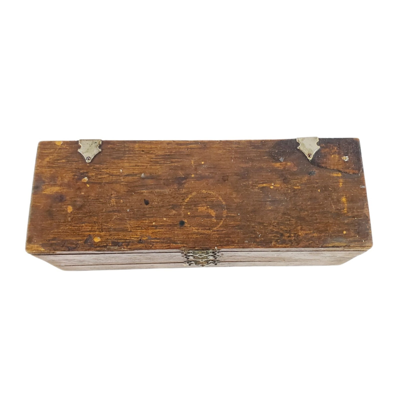 Antique Original Russell Jennings Spur Auger Bit Set In Original 3-tier Box