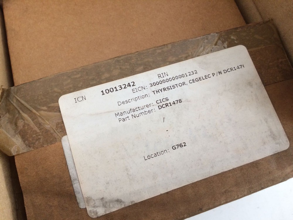 CEGELEC DCR 1478 THYRISTOR