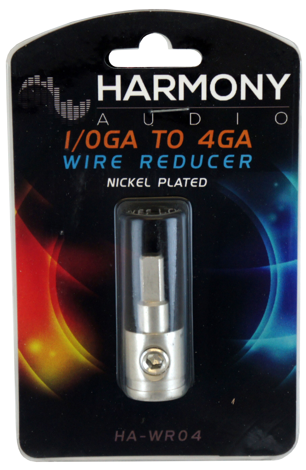 Harmony Audio HA-WR04 Car Stereo Power or Ground 1/0 to 4 Gauge Wire Reducer New