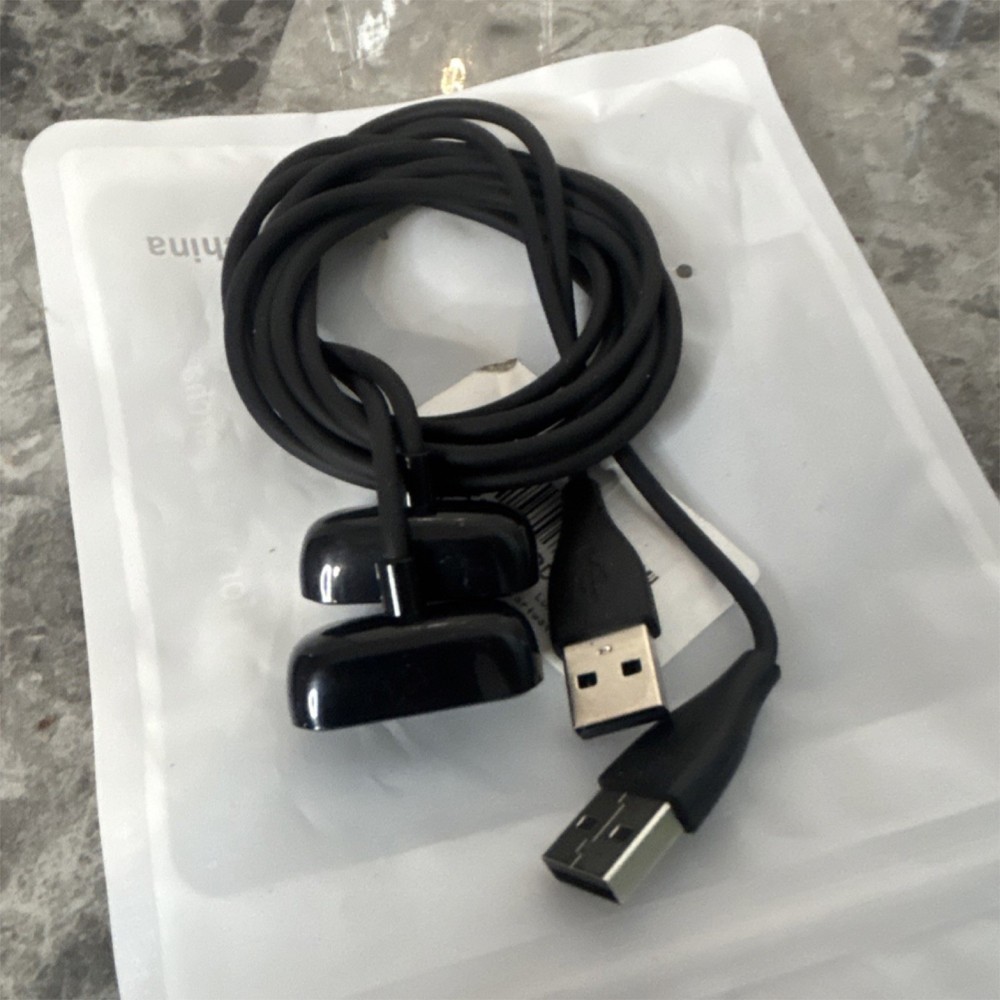 Fitbit Luxe & Charge 5- 2 packCharging Cable Black Compatible