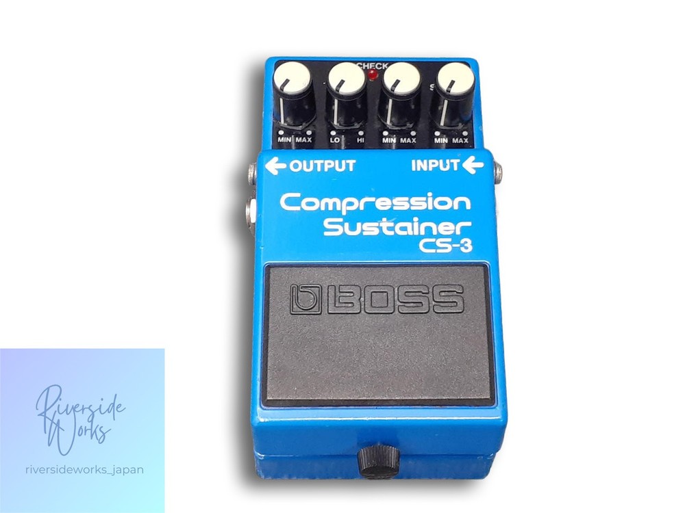 BOSS CS-3 Compression Sustainer Effects Pedal Used