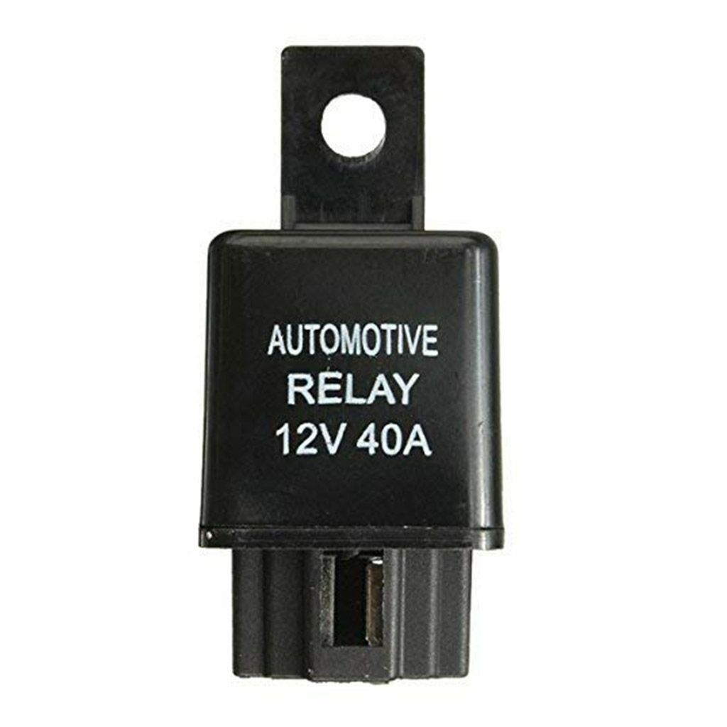 2x DC 12V 40A 40 AMP Car Auto Automotive Van Boat Bike 4 Pin SPST Alarm Relay US