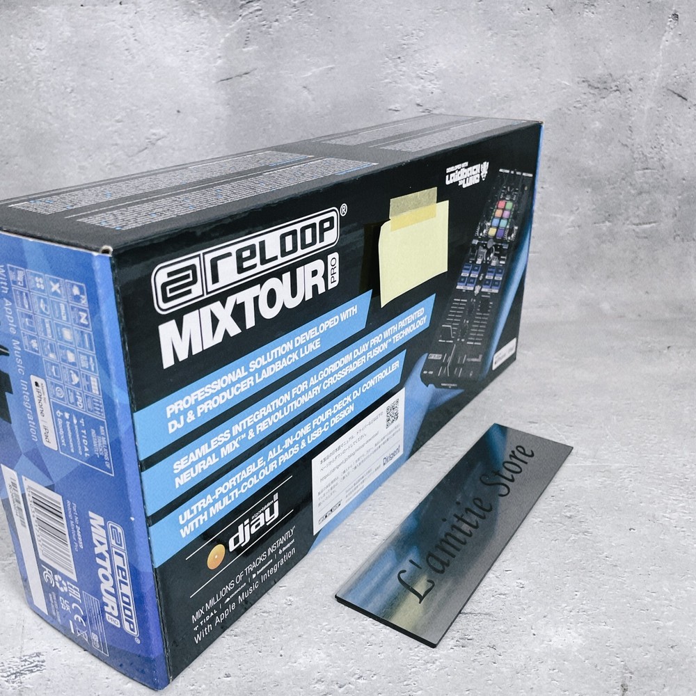 RELOOP MixTour Pro Algoriddim B STOCK DJ Controller Audio Interfaces Japan New