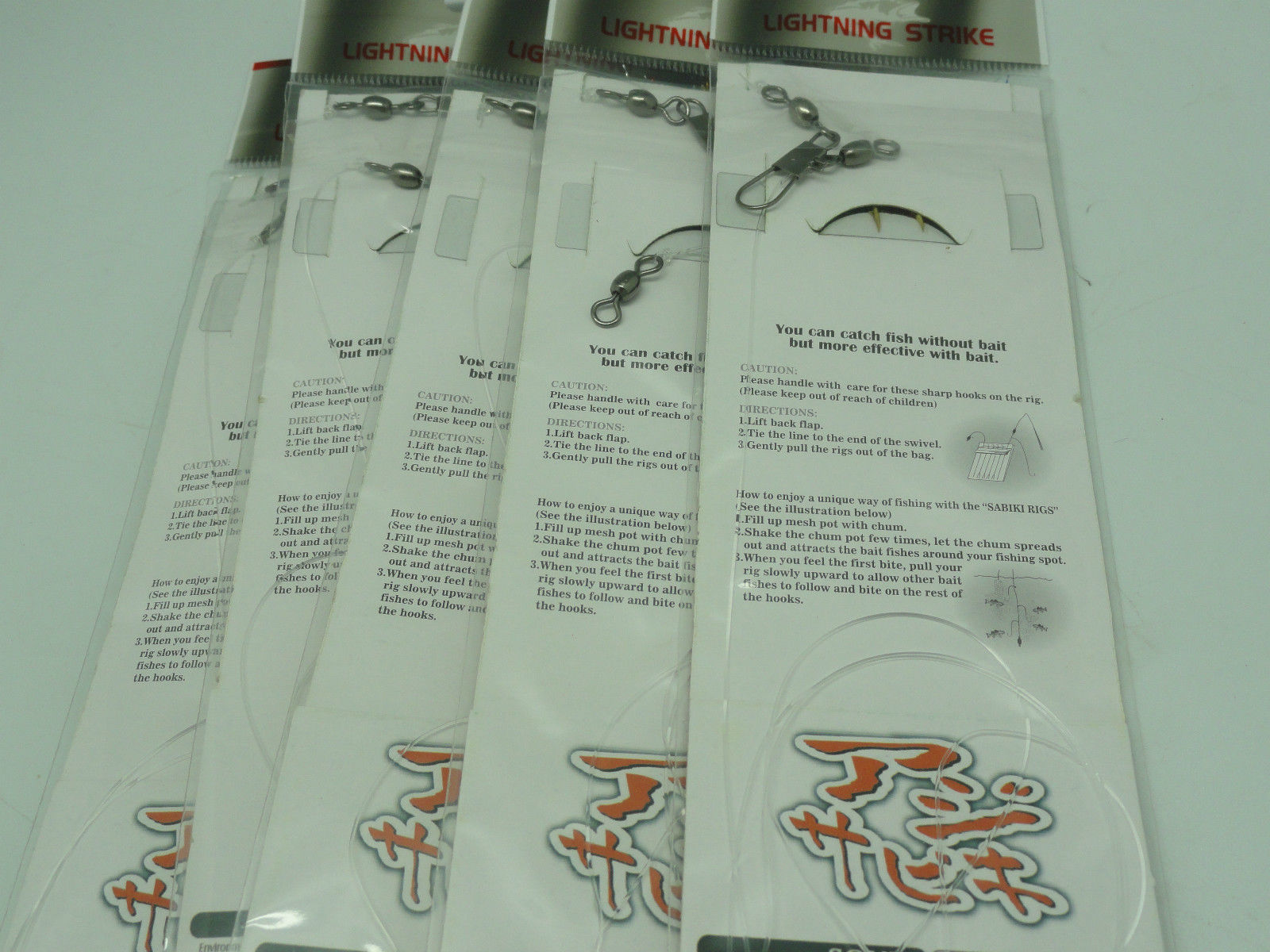 #1 Squid SABIKI SURF JETTY PIER BAIT FISHING Herring Mackerel Sardine 10 RIGS