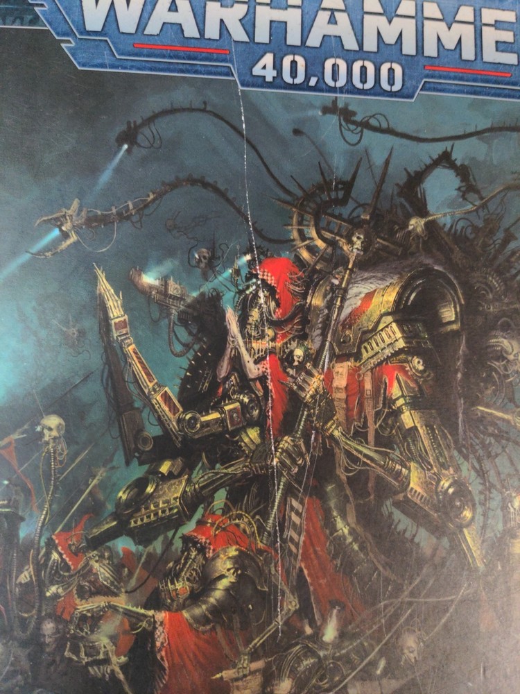 OLD Adeptus Mechanicus 9th Edition Codex Scratched Cover (No Code)