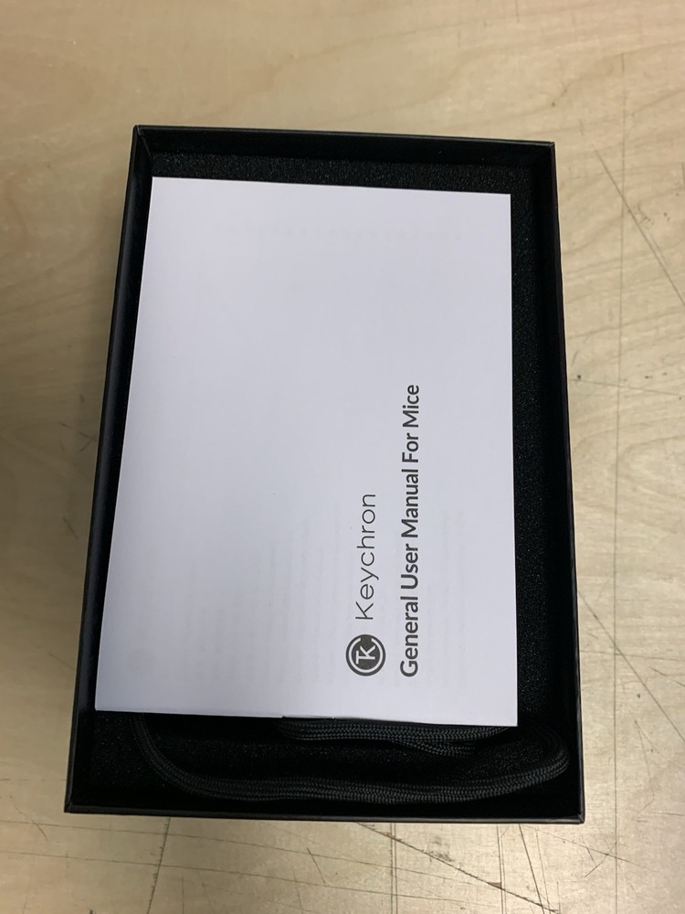 Keychron M5 Multi-Device Bluetooth Wireless Mouse Black 8K USED