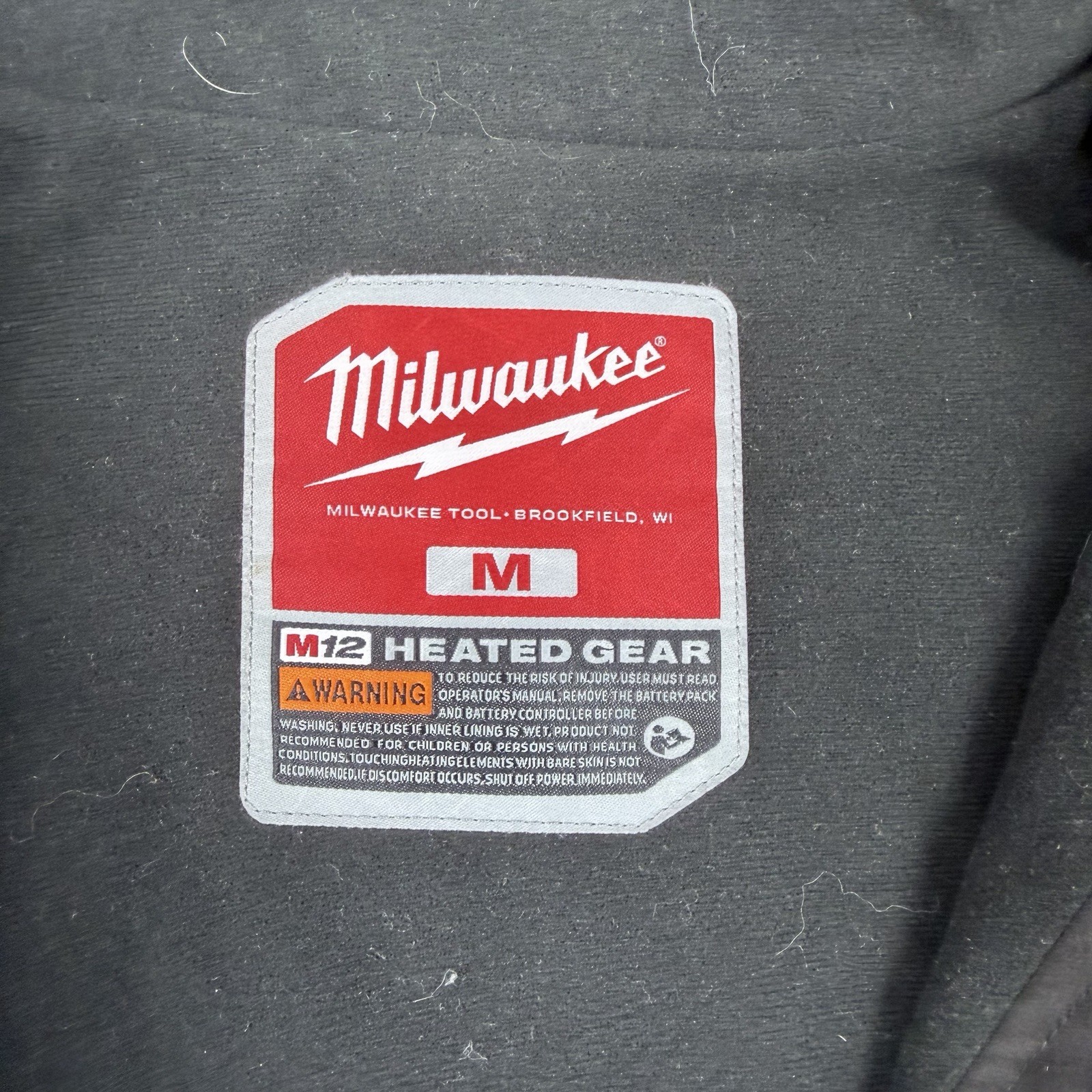 Milwaukee M12 Heated Gear Jacket Women M No Battery/Charger Black