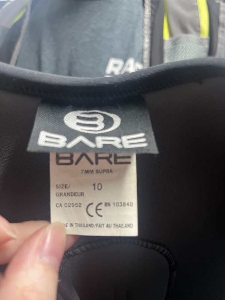 Bare 7mm Supra Wetsuit w/ Jacket - Black/Blue